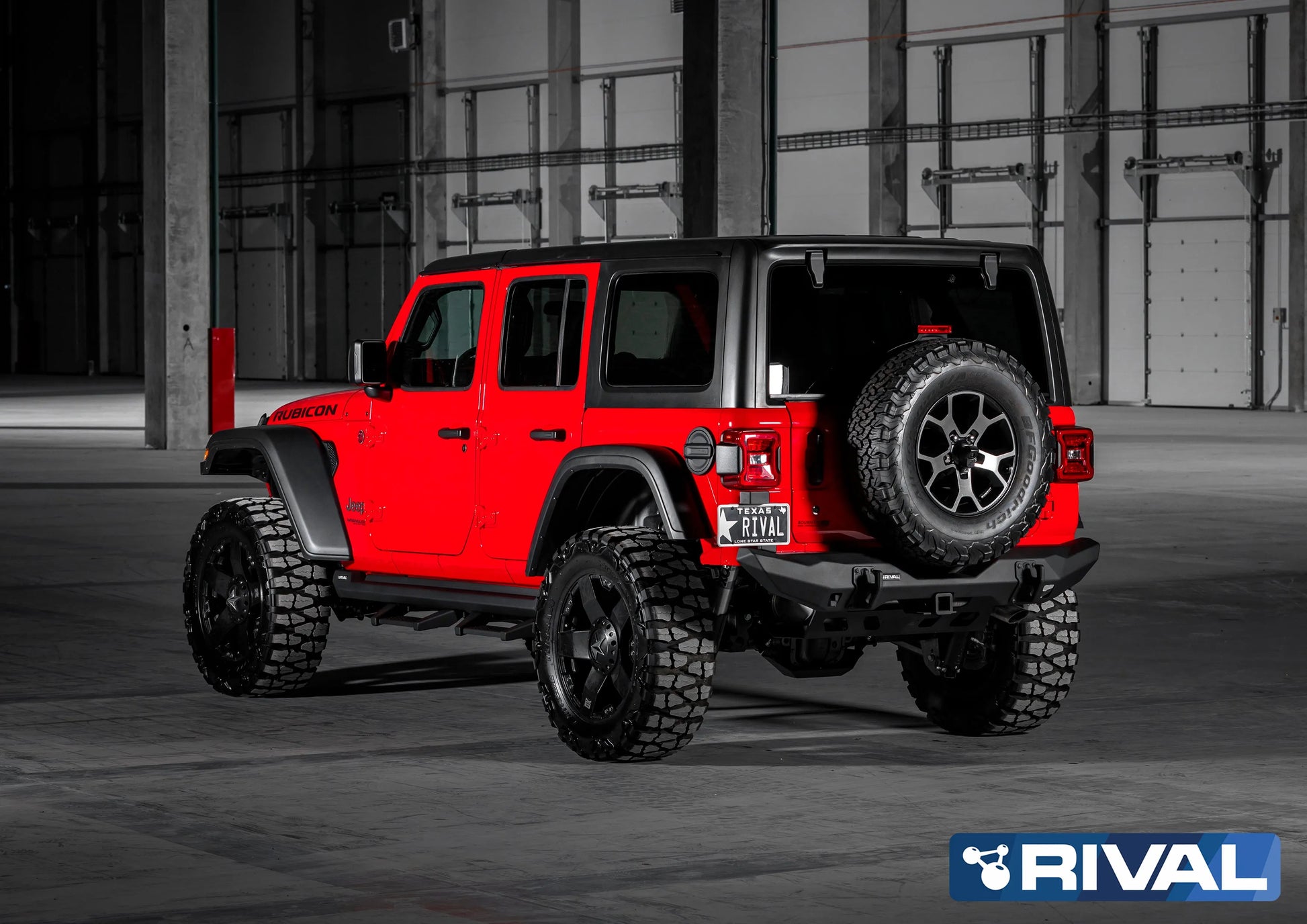 Pare-choc Arrière STUBBY Aluminium Rival4x4 | Jeep Wrangler JL sur Xperts4x4 Accessoires 4x4 Off-Road