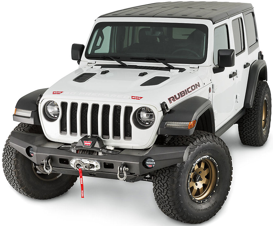 Pare-choc Avant WARN Elite Jeep Wrangler JL & JT Gladiator sur Xperts4x4 Accessoires 4x4 Off-Road