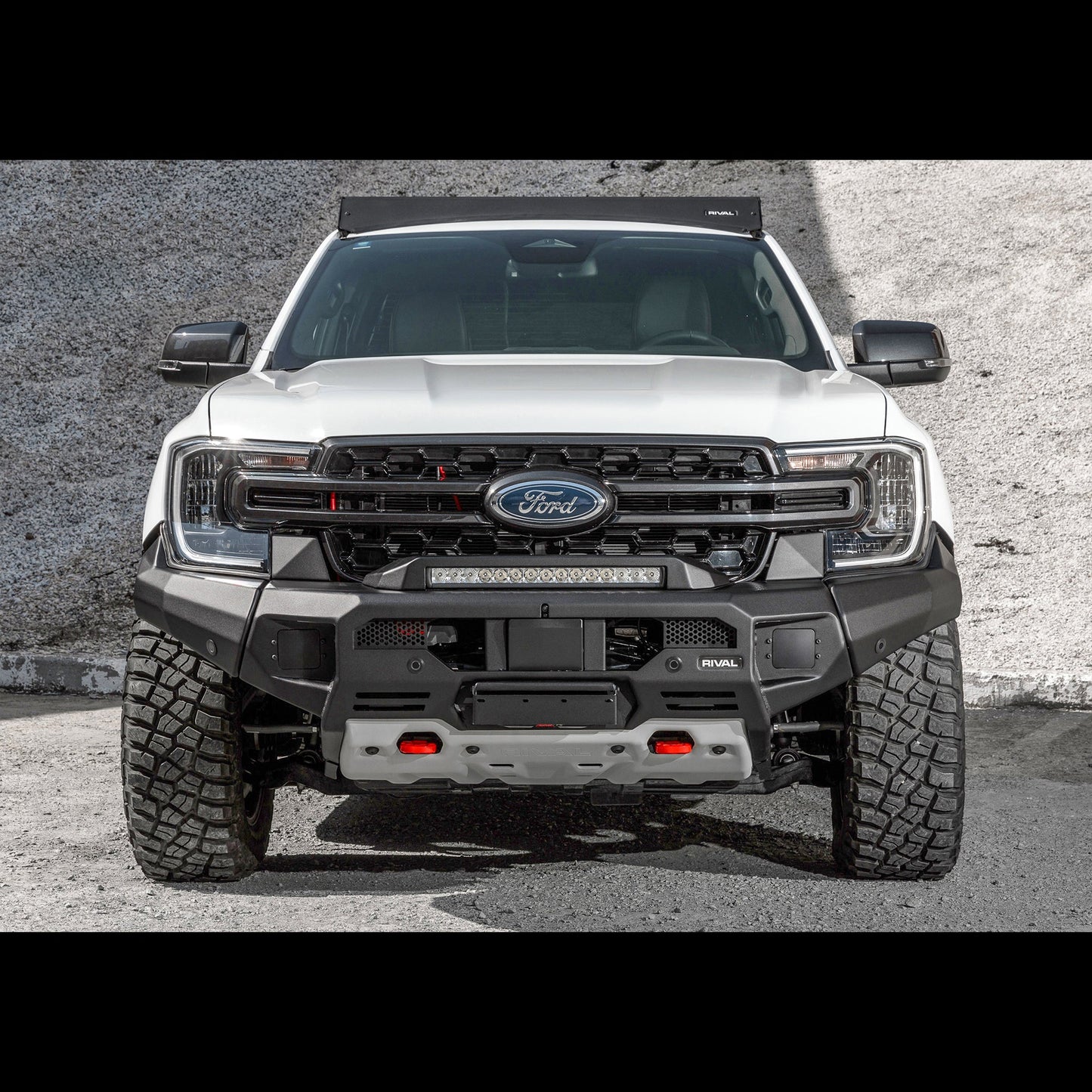 Pare-choc Avant GEN2 RIVAL Aluminium Ford Ranger 2023+ sur Xperts4x4 Accessoires 4x4 Off-Road