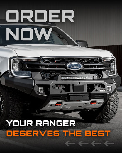 Pare-choc Avant GEN2 RIVAL Aluminium Ford Ranger 2023+ sur Xperts4x4 Accessoires 4x4 Off-Road