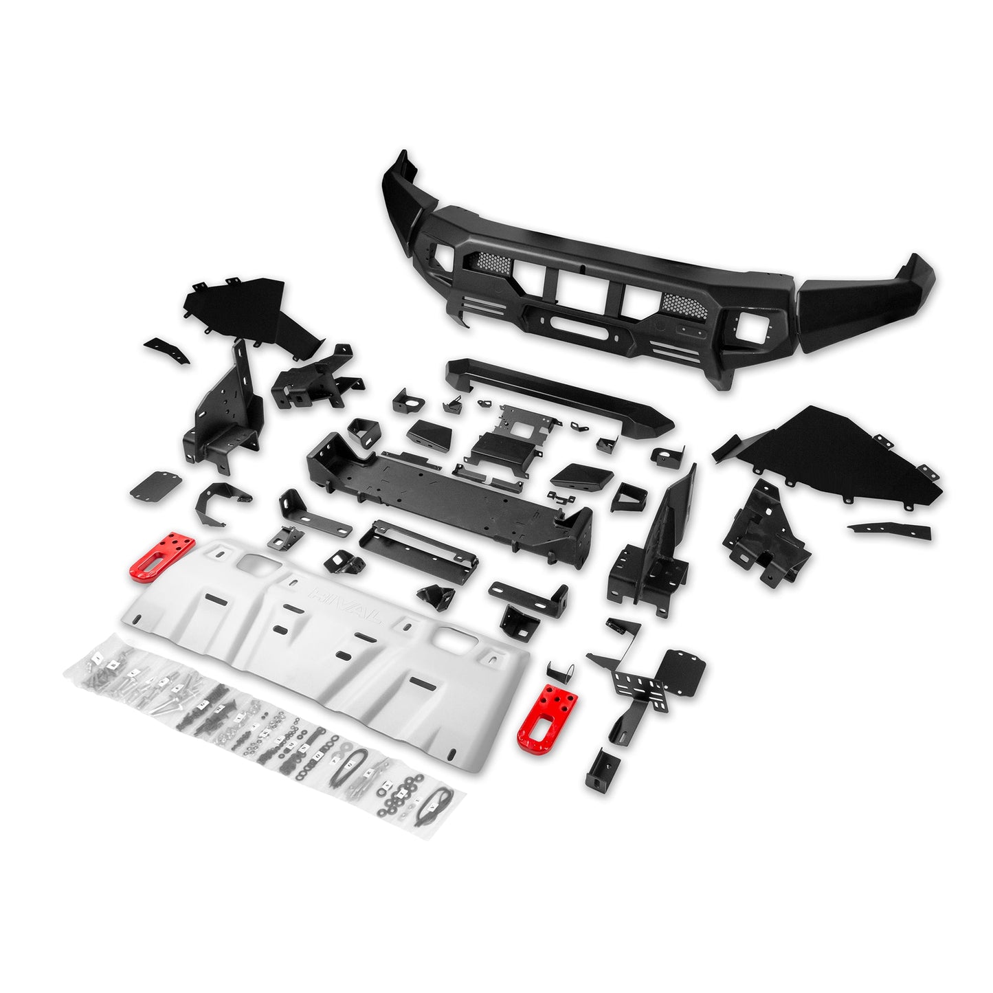 Pare-choc Avant GEN2 RIVAL Aluminium Ford Ranger 2023+ sur Xperts4x4 Accessoires 4x4 Off-Road