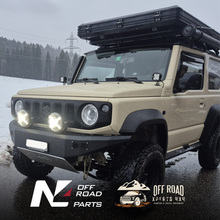 Pare-choc Avant N4-OFFROAD pour Suzuki Jimny 2018 a Present sur Xperts4x4 Accessoires 4x4 Off-Road