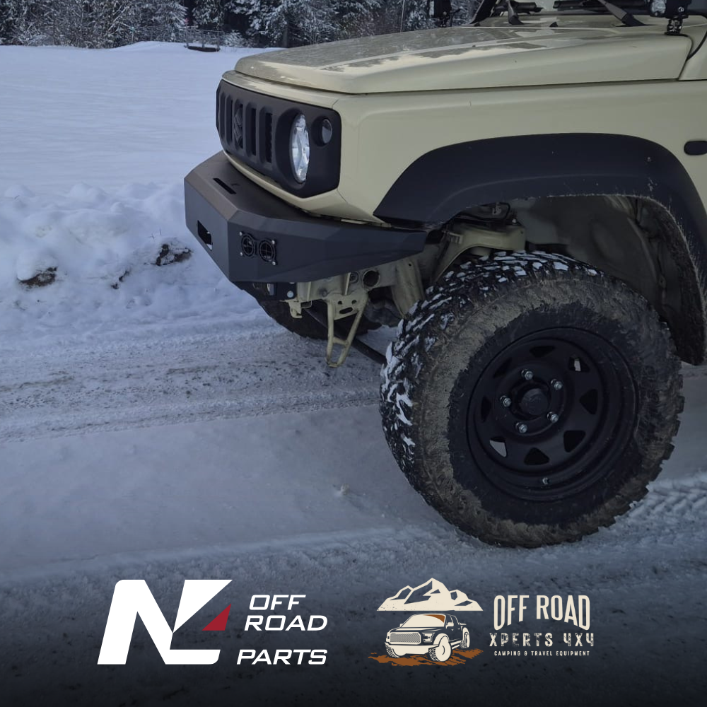 Pare-choc Avant N4-OFFROAD pour Suzuki Jimny 2018 a Present sur Xperts4x4 Accessoires 4x4 Off-Road