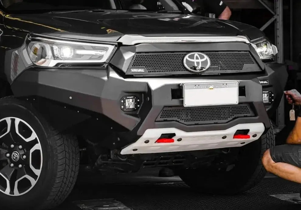 Pare-choc Avant Rival Toyota Hilux 2021 a Present | Léger et Robuste sur Xperts4x4 Accessoires 4x4 Off-Road