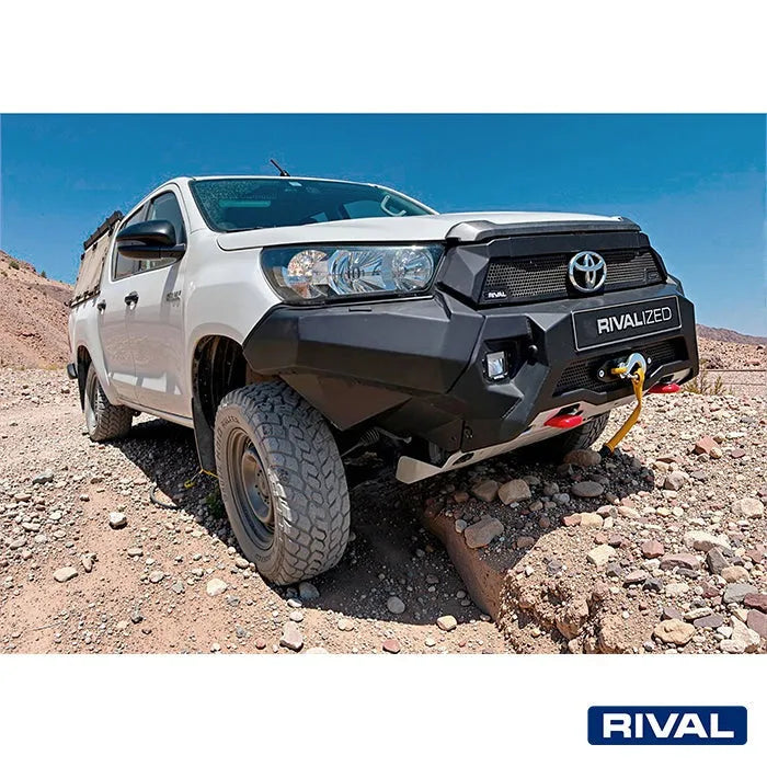 Pare-choc Avant Rival Toyota Hilux 2021 a Present | Léger et Robuste sur Xperts4x4 Accessoires 4x4 Off-Road