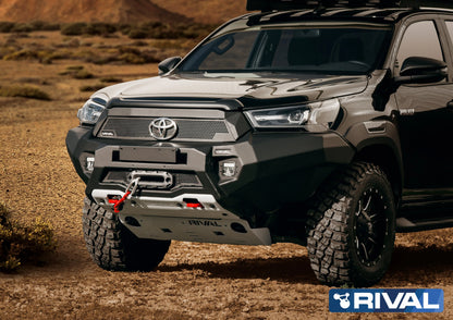 Pare-choc Avant Rival Toyota Hilux 2021 a Present | Léger et Robuste sur Xperts4x4 Accessoires 4x4 Off-Road