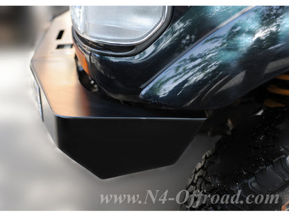 Pare-chocs avant acier Toyota HDJ80 N4-Offroad sur Xperts4x4 Accessoires 4x4 Off-Road