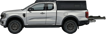Plateau Coulissant Ford Ranger T9 Extra Cabine Predator Offroad sur Xperts4x4 Accessoires 4x4 Off-Road