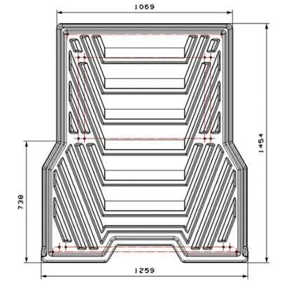 Plateau Coulissant Robuste pour Pick-up Double Cab | Systeme Universel sur Xperts4x4 Accessoires 4x4 Off-Road