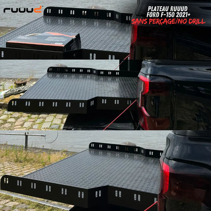 Plateau Coulissant RUUUD Ford F-150 2021+ | Installation Sans Perçage sur Xperts4x4 Accessoires 4x4 Off-Road