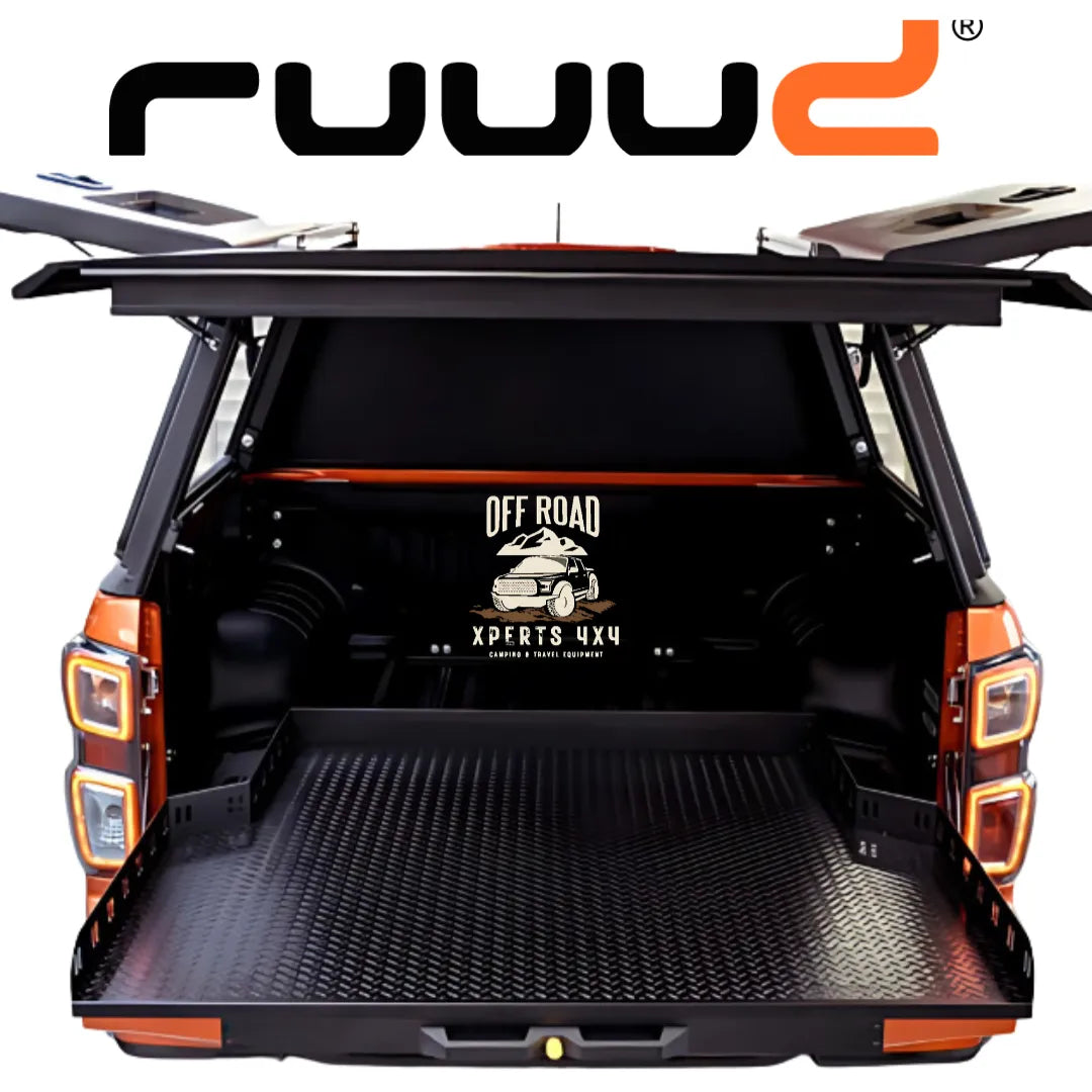 Plateau Coulissant RUUUD Ford Ranger 2023+ SUPER-CAB | Installation Sans Perçage sur Xperts4x4 Accessoires 4x4 Off-Road
