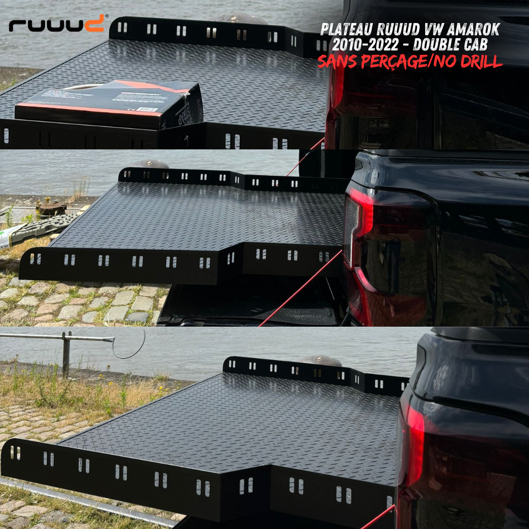 Plateau Coulissant RUUUD VW Amarok 2010-2022 Double Cab sur Xperts4x4 Accessoires 4x4 Off-Road