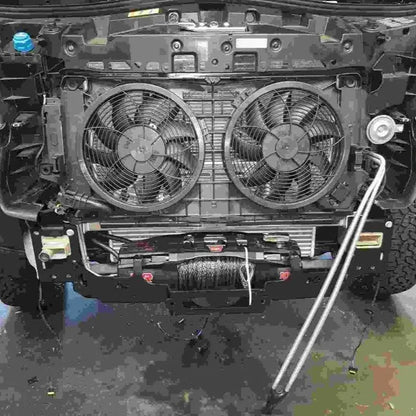 Platine de Treuil Mercedes Sprinter W906/W907 2006-22 (Avec Double Ventilateur) sur Xperts4x4 Accessoires 4x4 Off-Road