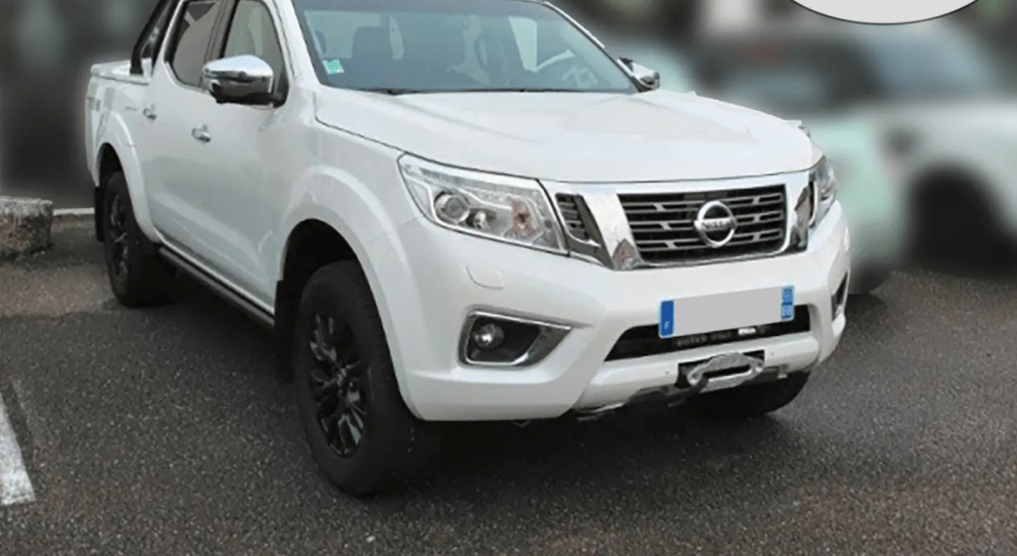 Platine de Treuil Nissan Navara NP300 et Class X sur Pare-choc d'Origine sur Xperts4x4 Accessoires 4x4 Off-Road