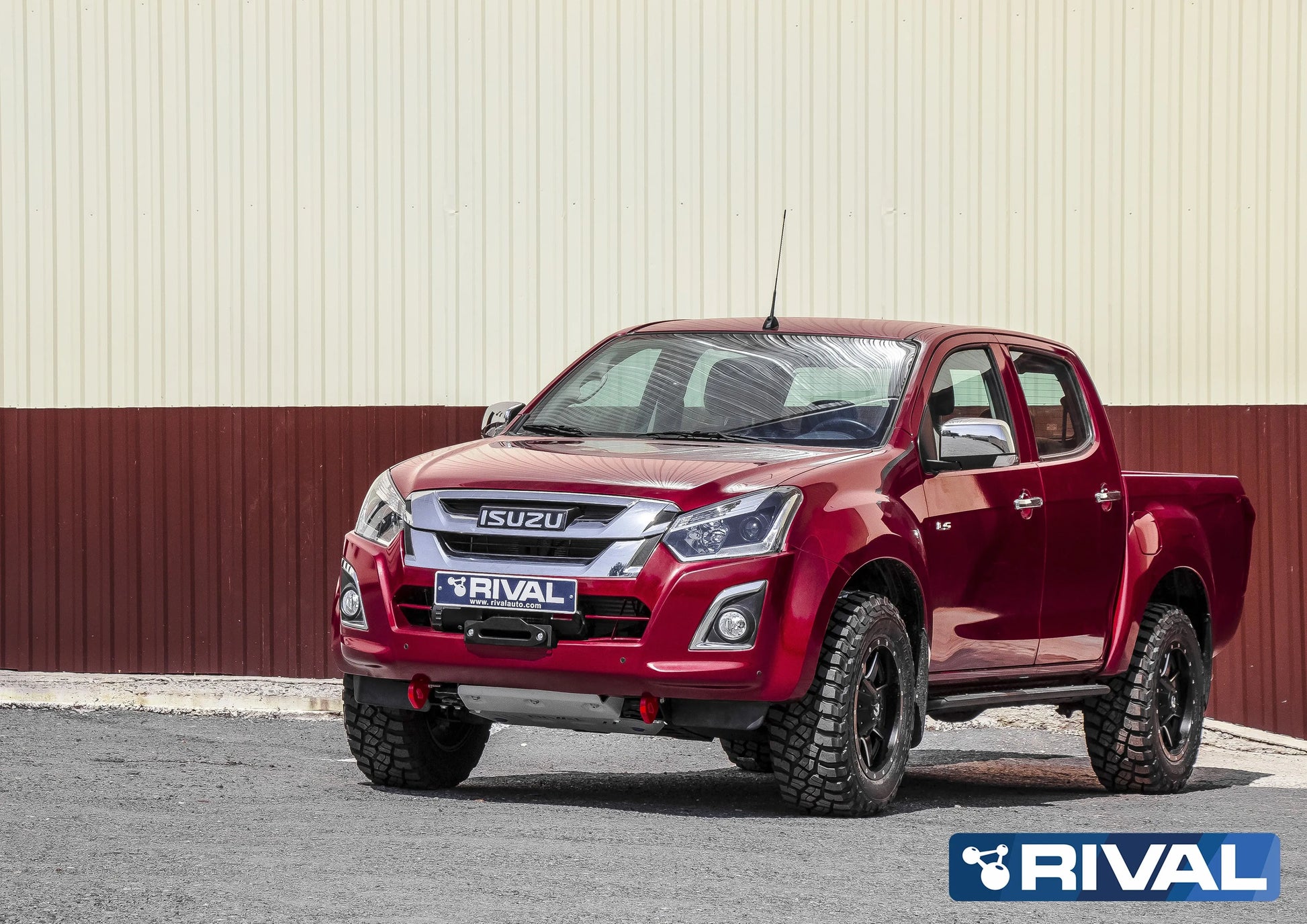 Platine de Treuil RIVAL Isuzu D-Max 2012-2020 - Robuste et Discrète sur Xperts4x4 Accessoires 4x4 Off-Road