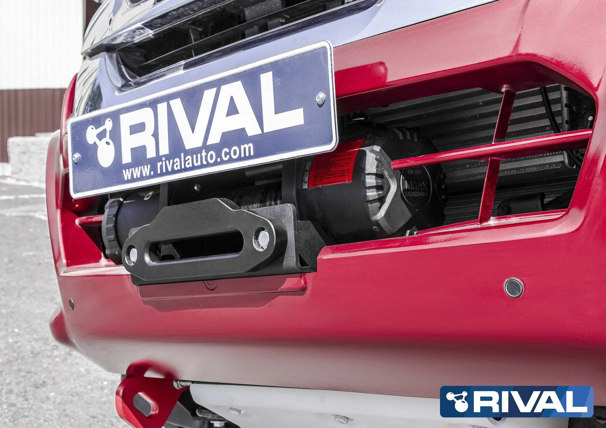 Platine de Treuil RIVAL Isuzu D-Max 2012-2020 - Robuste et Discrète sur Xperts4x4 Accessoires 4x4 Off-Road