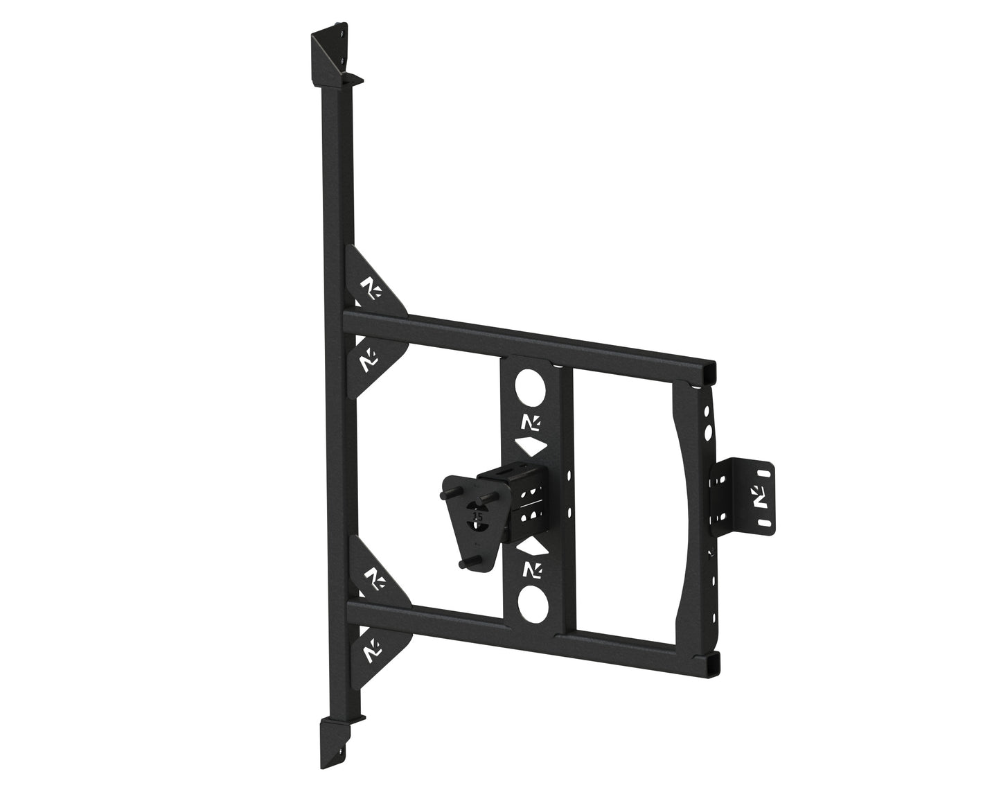 Porte roue de secours en inox sur porte arrière gauche Fiat Ducato-Campeo N4-Offroad sur Xperts4x4 Accessoires 4x4 Off-Road