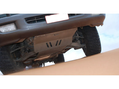 Blindage Avant 8mm Aluminium Toyota Land Cruiser 100/105 - N4 Offroad sur Xperts4x4 Accessoires 4x4 Off-Road