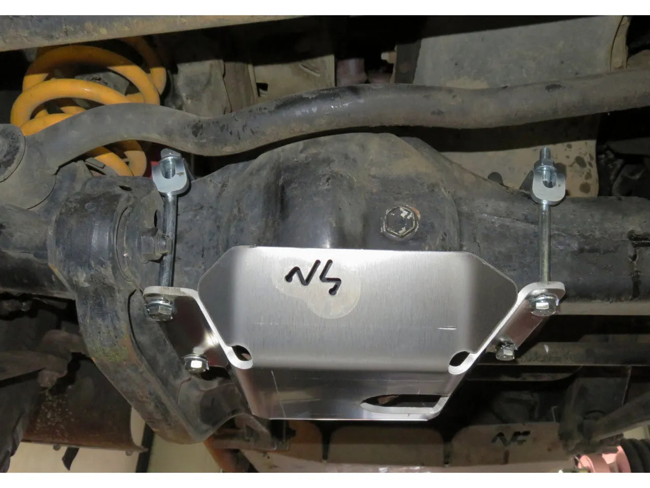 Blindage Nez de Pont Avant N4 Offroad 6mm Aluminium - Toyota 80/105 sur Xperts4x4 Accessoires 4x4 Off-Road