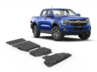 Pack Blindages Acier 3mm Ford Ranger 2023+  RIVAL 4x4 sur Xperts4x4 Accessoires 4x4 Off-Road