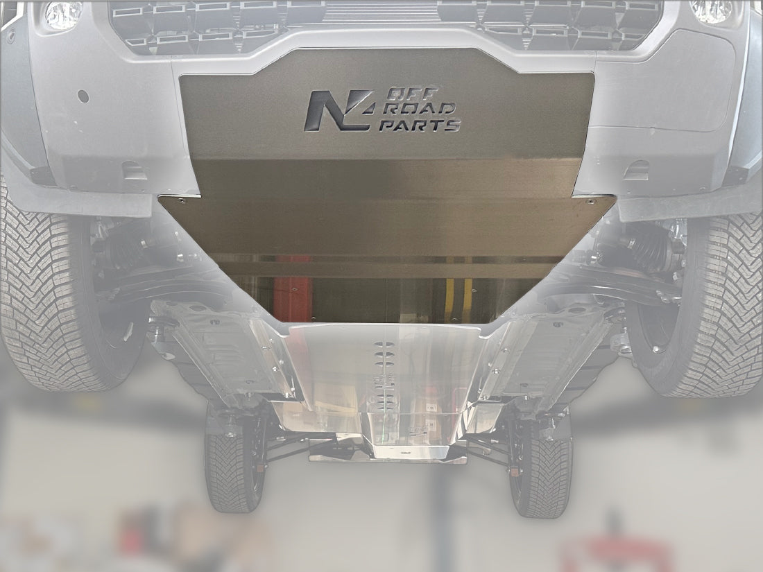 Pack Protection inférieure intégrale Dacia Duster 2024+ Aluminium 6mm sur Xperts4x4 Accessoires 4x4 Off-Road