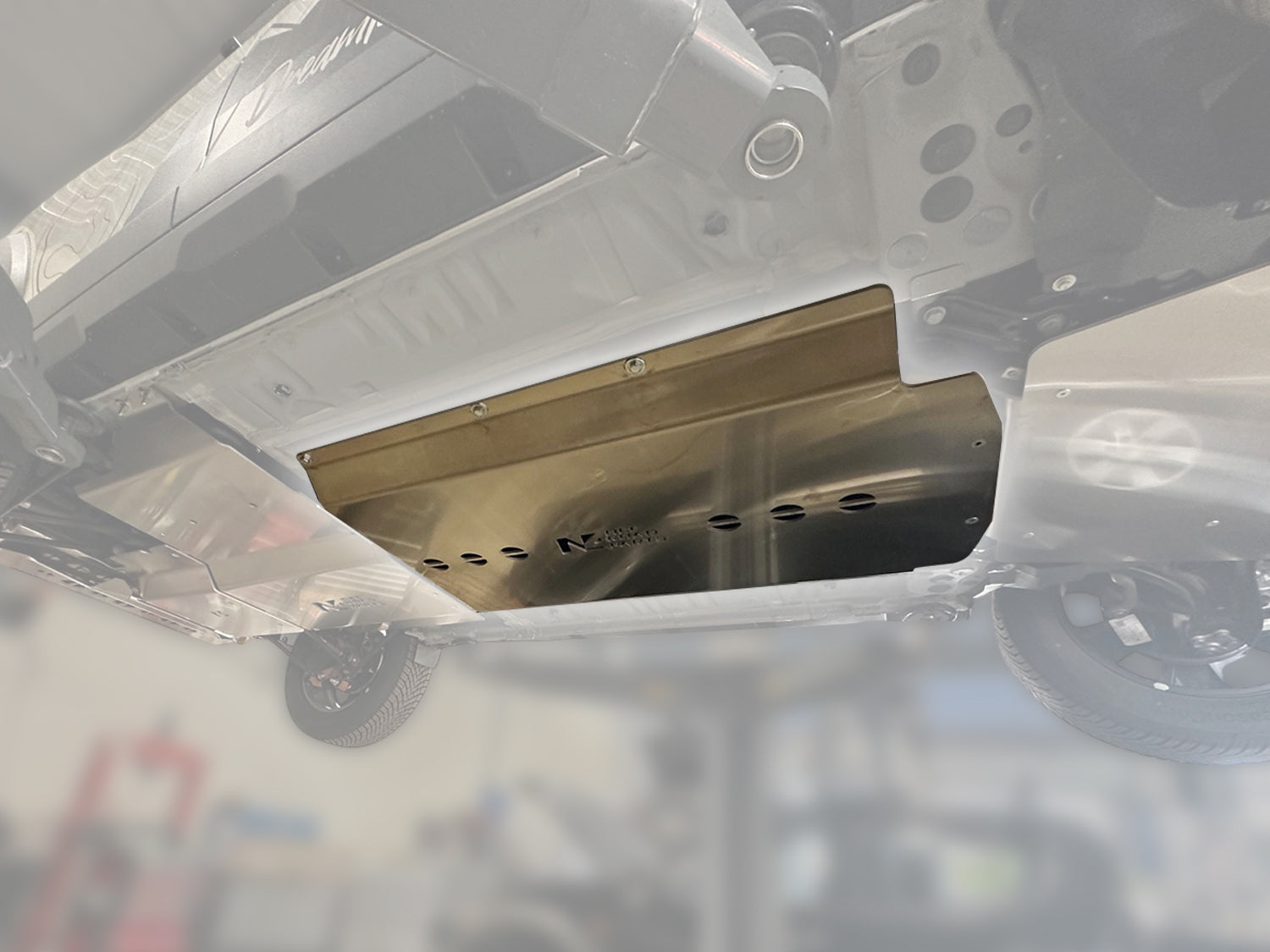 Protection centrale aluminium 6mm Dacia Duster 4x4 2024+ N4 OFFROAD sur Xperts4x4 Accessoires 4x4 Off-Road