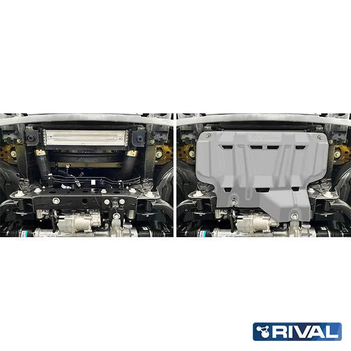 Protection Inferieure Ford Ranger/Raptor 2023+ | Radiateur | RIVAL 4x4 sur Xperts4x4 Accessoires 4x4 Off-Road