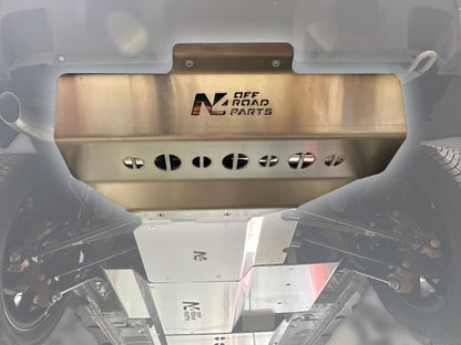 Protection Silencieux Aluminium 6mm Dacia Duster 4x4 2024+ N4 Offroad sur Xperts4x4 Accessoires 4x4 Off-Road