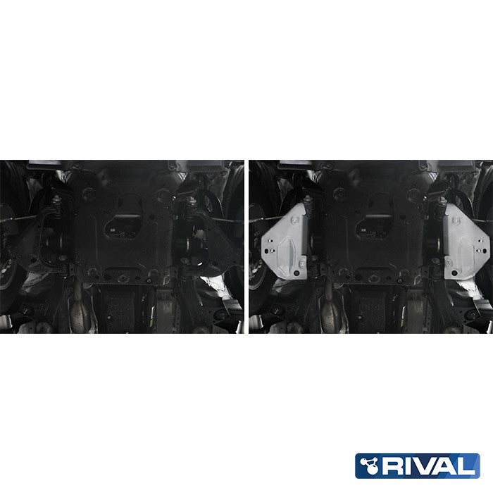 Protection Triangles Avants - Toyota Hilux REVO 2016+ Rival4x4 - Aluminium 6mm sur Xperts4x4 Accessoires 4x4 Off-Road