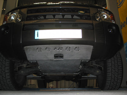 Ski de protection avant en aluminium de 8mm pour Land Rover Discovery III N4-Offroad sur Xperts4x4 Accessoires 4x4 Off-Road