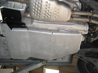 Ski de protection de réservoir en aluminium de 6mm pour Land Rover Discovery III et IV N4-Offroad sur Xperts4x4 Accessoires 4x4 Off-Road