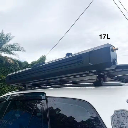 Réservoir d’Eau Latéral avec Pompe 12V Intégrée sur Xperts4x4 Accessoires 4x4 Off-Road