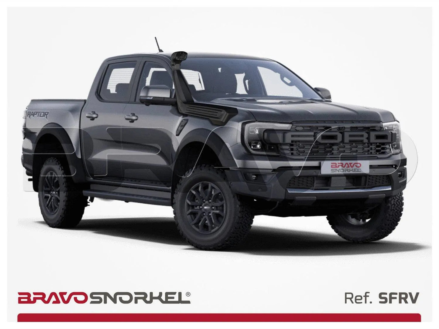 Snorkel Ford Ranger Raptor 2023 à Présent 3.0L PETROL - BRAVO SNORKEL sur Xperts4x4 Accessoires 4x4 Off-Road