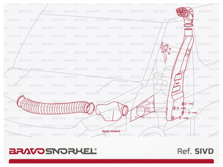 Snorkel IVECO DAILY 2014-Present  BRAVO SNORKEL sur Xperts4x4 Accessoires 4x4 Off-Road