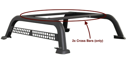 2x Barres de toit pour Bed Rack ARB (Option) sur Xperts4x4 Accessoires 4x4 Off-Road