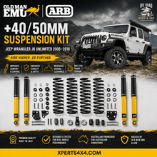 Kit de Suspension OME Jeep Wrangler JK UNLIMITED 2006-2018 (+40/50mm) - Jeep JK