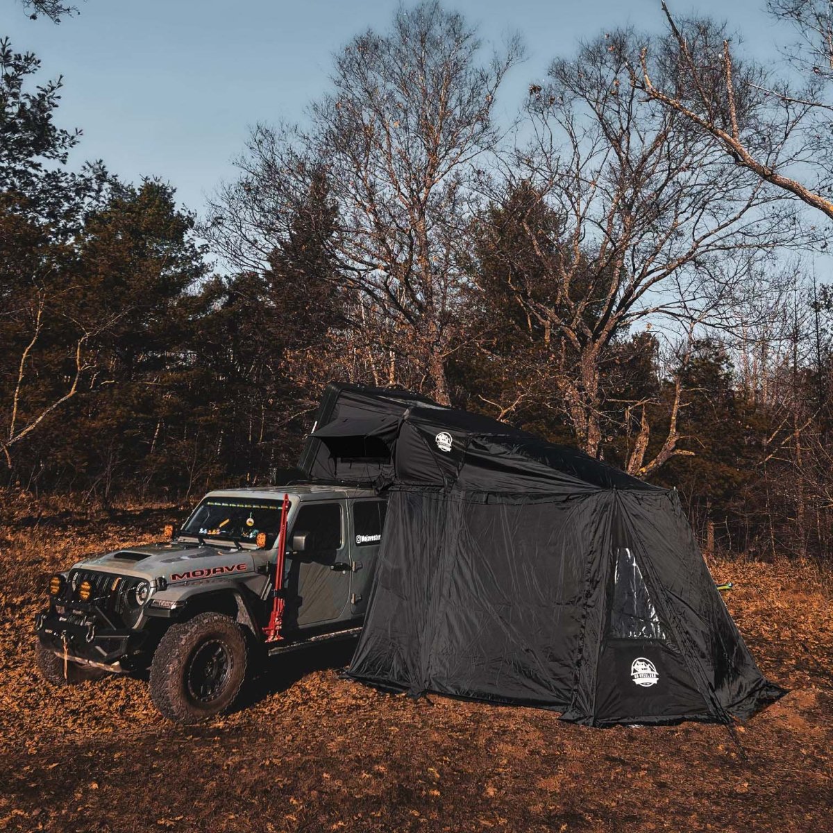 overlander dachzelt Anbauzelt Go Overland XL Cyber Monday 2024 Damen Trekkingrad kaufen | Farbe:Black Obsidian / Black
