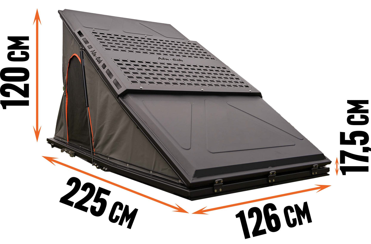 Tente de Toit Alu-Cab LT-50 LightWeight - ADVENTURER PACK sur Xperts4x4 Accessoires 4x4 Off-Road