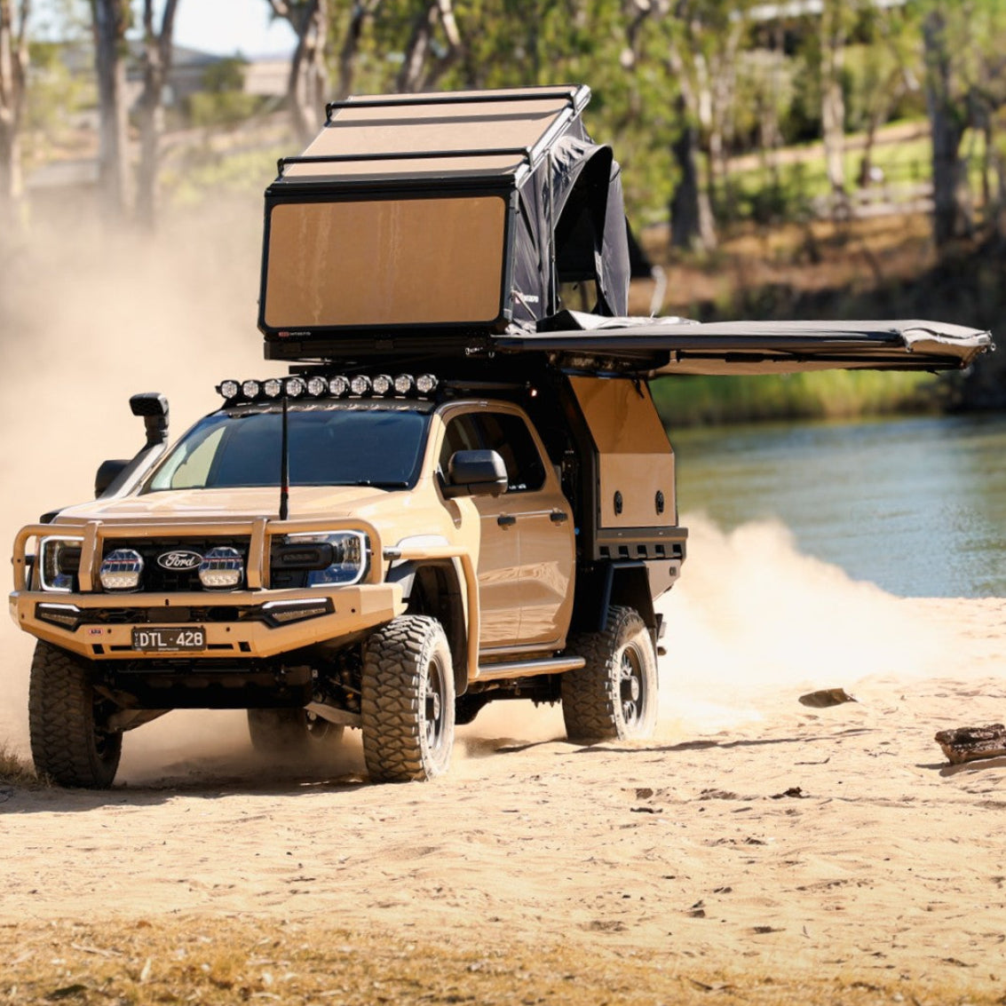 Tente de Toit ARB Intrepid : Espace 4x4 Ultime sur Xperts4x4 Accessoires 4x4 Off-Road