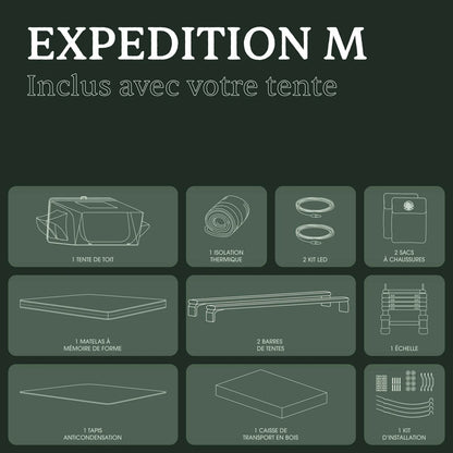 Tente de Toit Expedition M – GO Overland Canada (2-3 Places) sur Xperts4x4 Accessoires 4x4 Off-Road