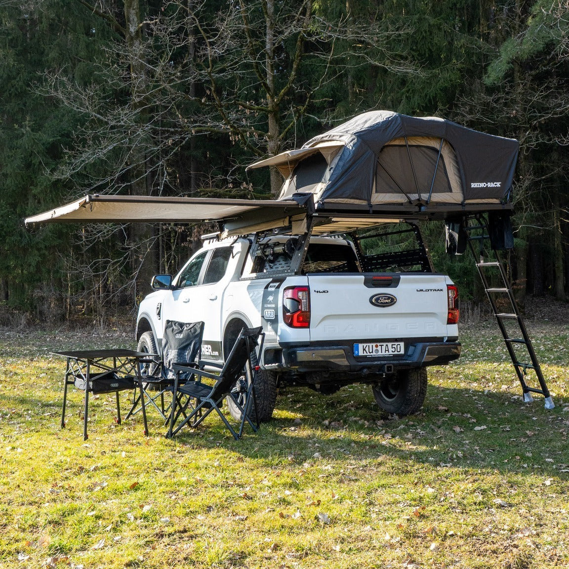 Tente de toit Souple 2100 x 1300mm | RHINORACK sur Xperts4x4 Accessoires 4x4 Off-Road