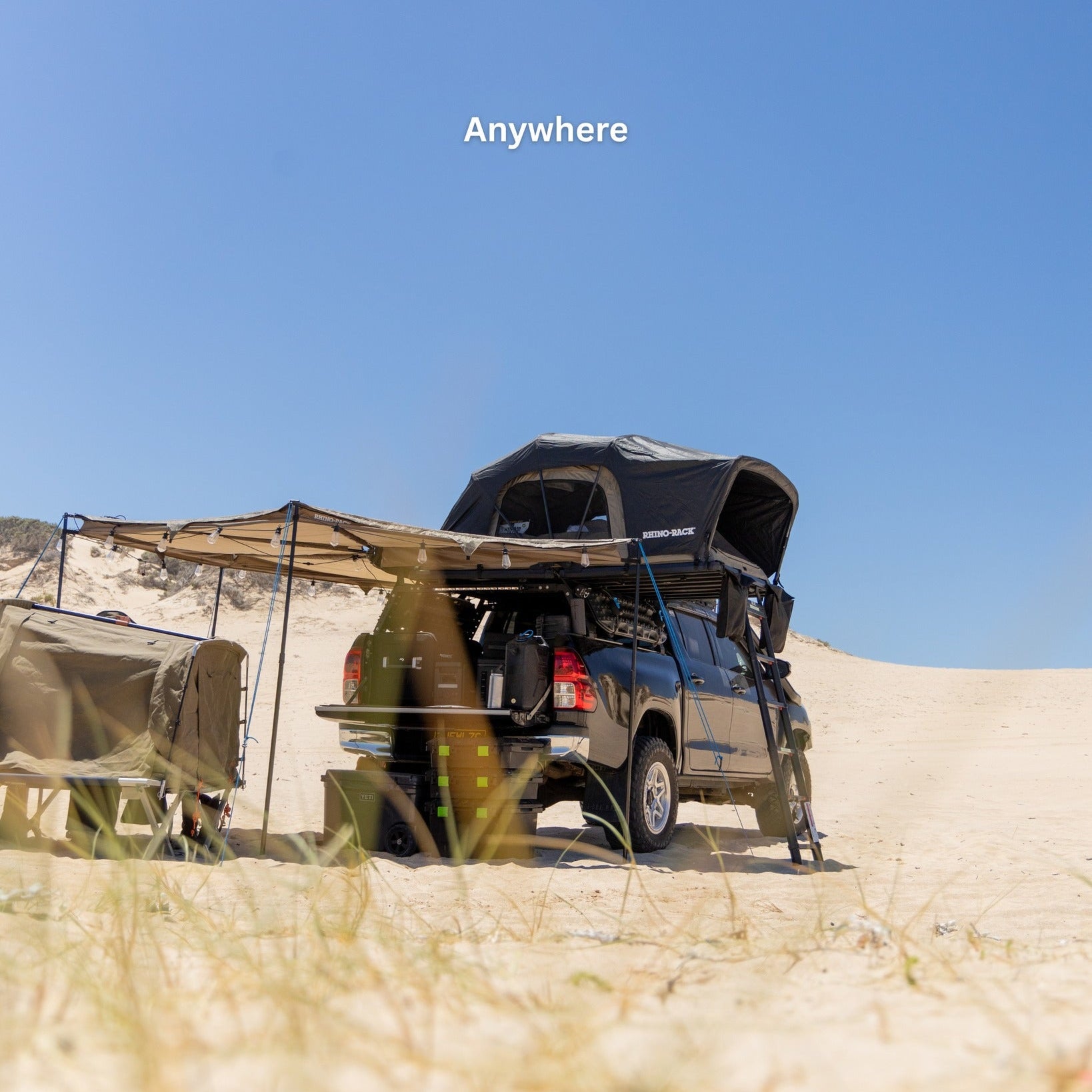 Tente de toit Souple 2100 x 1300mm | RHINORACK sur Xperts4x4 Accessoires 4x4 Off-Road