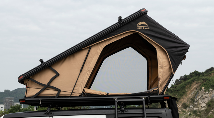 Tente de Toit WildLand | Bush Cruiser 140 V2 | 3 Places sur Xperts4x4 Accessoires 4x4 Off-Road