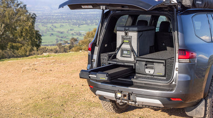 Kit 2 Tiroirs Hauteur Max avec Plateau Fixe | Ironman 4x4 | Pickup Double Cab sur Xperts4x4 Accessoires 4x4 Off-Road