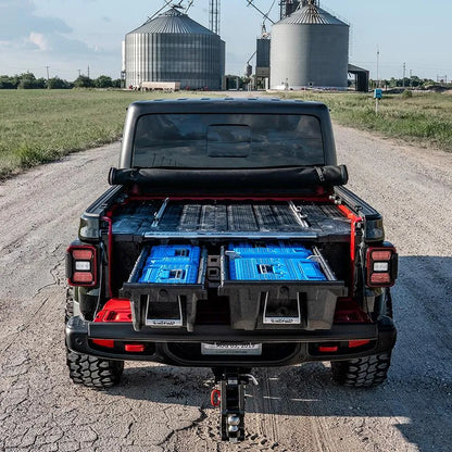 Tiroirs DECKED Jeep Gladiator (2020+) | Rangement 4x4 sur Xperts4x4 Accessoires 4x4 Off-Road