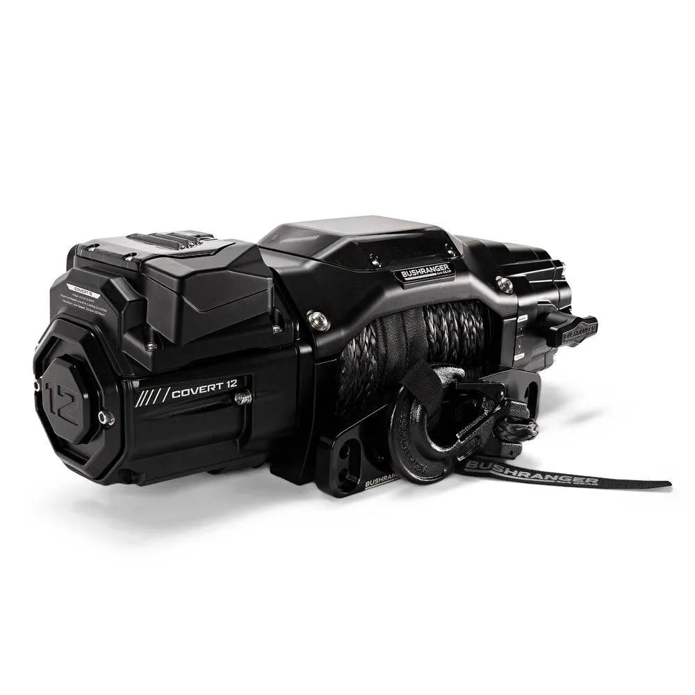 Treuil COVERT 12S Bushranger | 12V | 5443 KG | Synthetique sur Xperts4x4 Accessoires 4x4 Off-Road