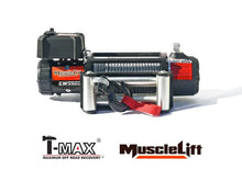 Treuil T-MAX Muscle Fit MW9500 | 4305kg | 12V & 24V sur Xperts4x4 Accessoires 4x4 Off-Road