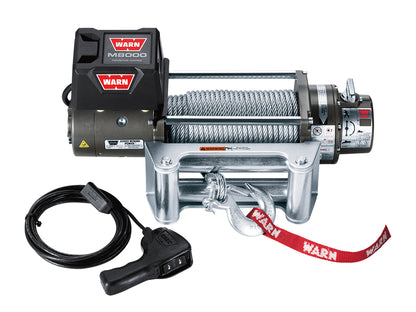 Treuil WARN M8000 3629kg 12V sur Xperts4x4 Accessoires 4x4 Off-Road