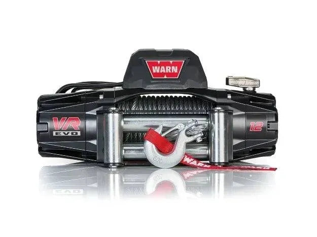 Treuil WARN VR-EVO 12 | 5.4T | Câble Acier | 12V | Étanche IP68 sur Xperts4x4 Accessoires 4x4 Off-Road