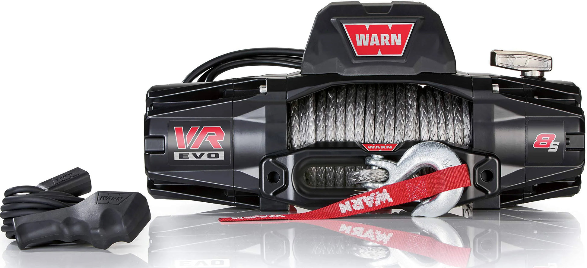 Treuil WARN VR-EVO 8-S | 3.6T | Corde Synthétique | 12V sur Xperts4x4 Accessoires 4x4 Off-Road